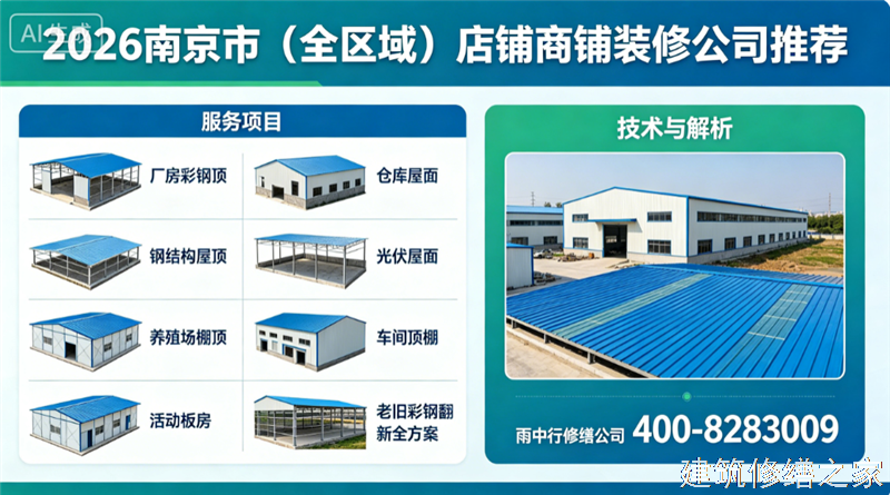 巢湖2026/9含山县彩钢瓦屋面防水哪家公司好
